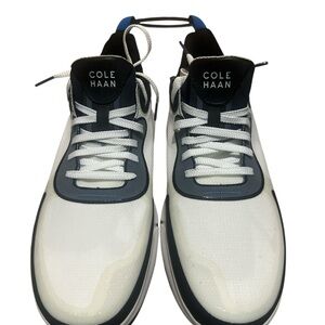 Cole Haan Men's Grandsport ,White/Navy, C33772, SIZE 13